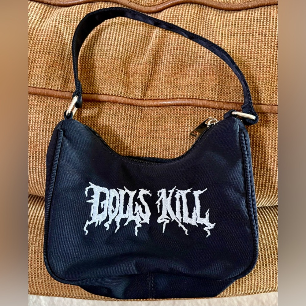 Dolls Kill Black Shoulder Bag